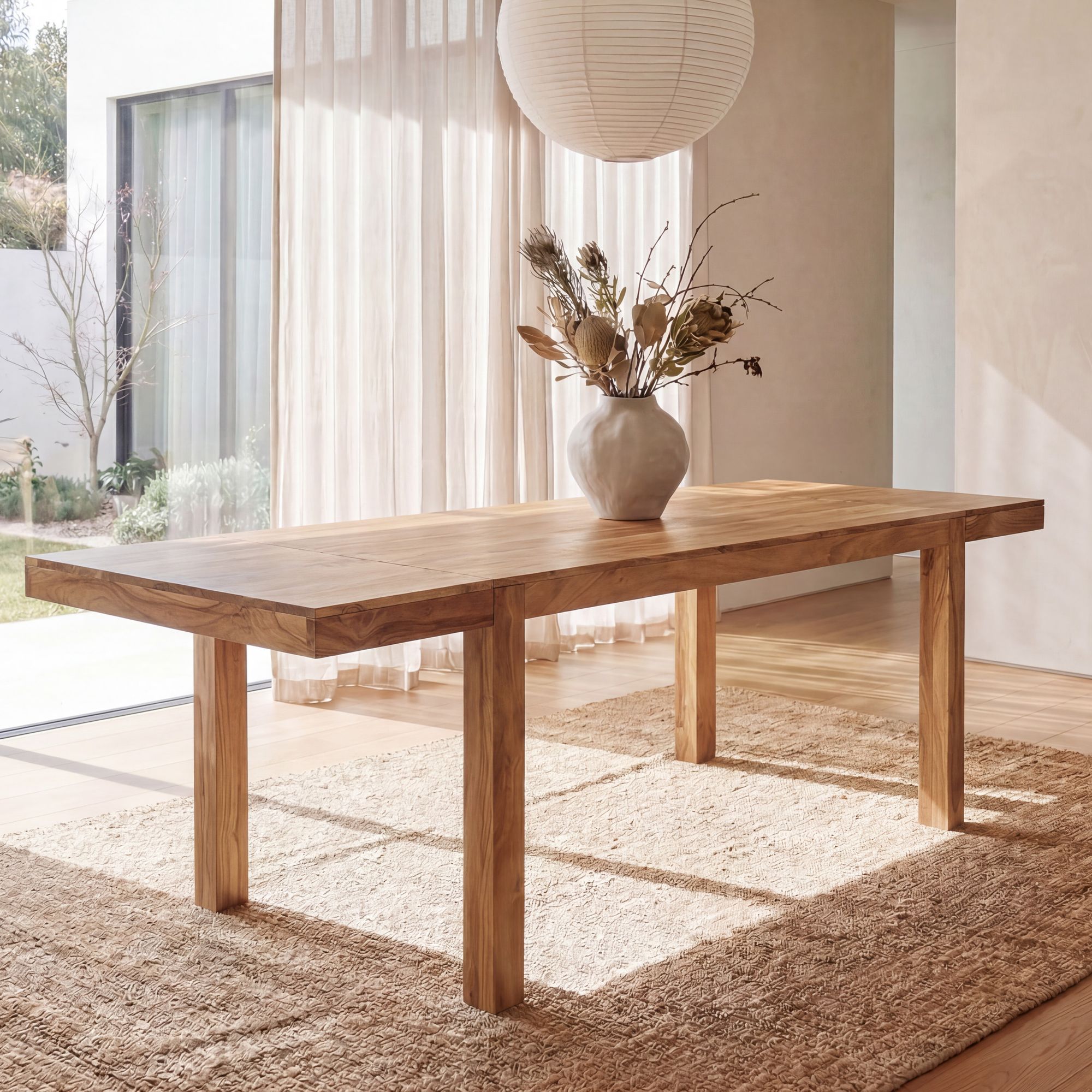 Esszimmertisch Erweiterbar 160 - 240cm Holz Massiv Esstisch K&uuml;chentisch Handmade 