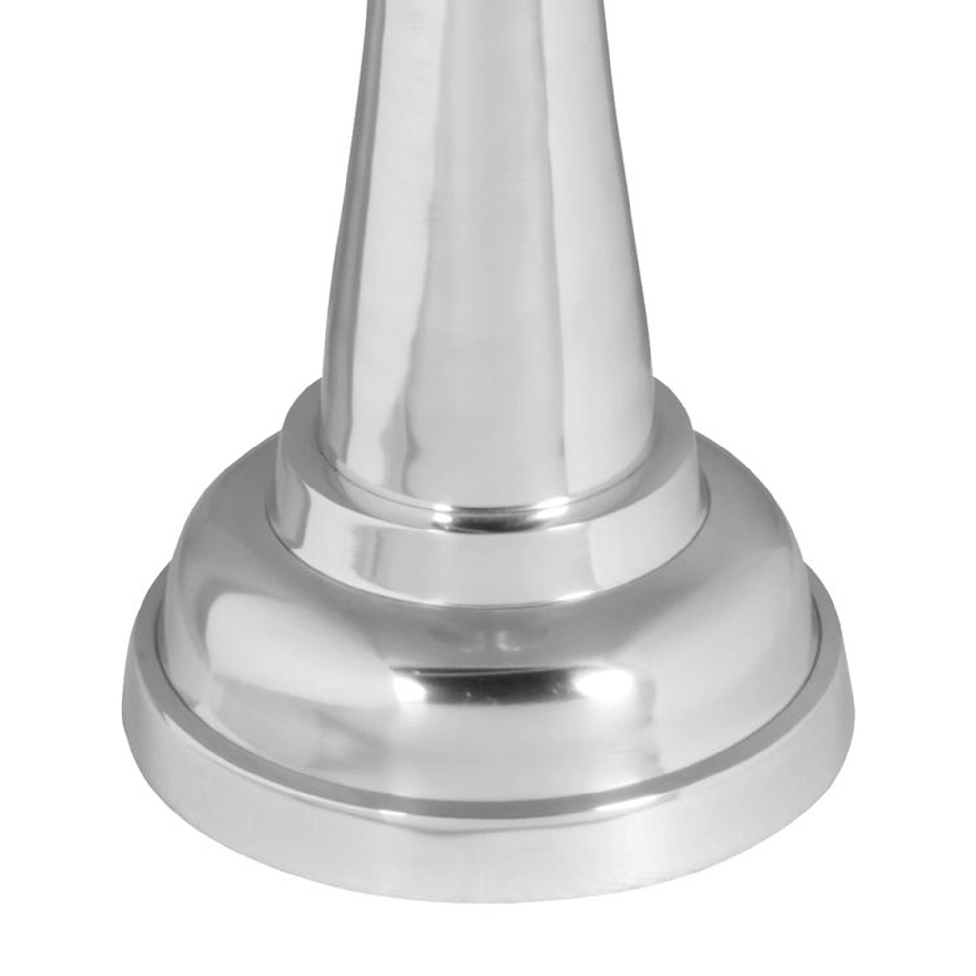 Gro&szlig;e Schachfigur Aluminium Dekoration poliert Design Skulptur Dekofigur XXL 