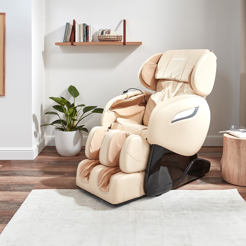HOME DELUXE Massagesessel mit Heizfunktion SUENO - Beige 