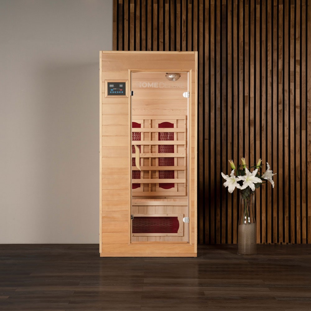 HOME DELUXE Infrarotkabine REDSUN S - 90 x 90 cm f&uuml;r 1 Person 