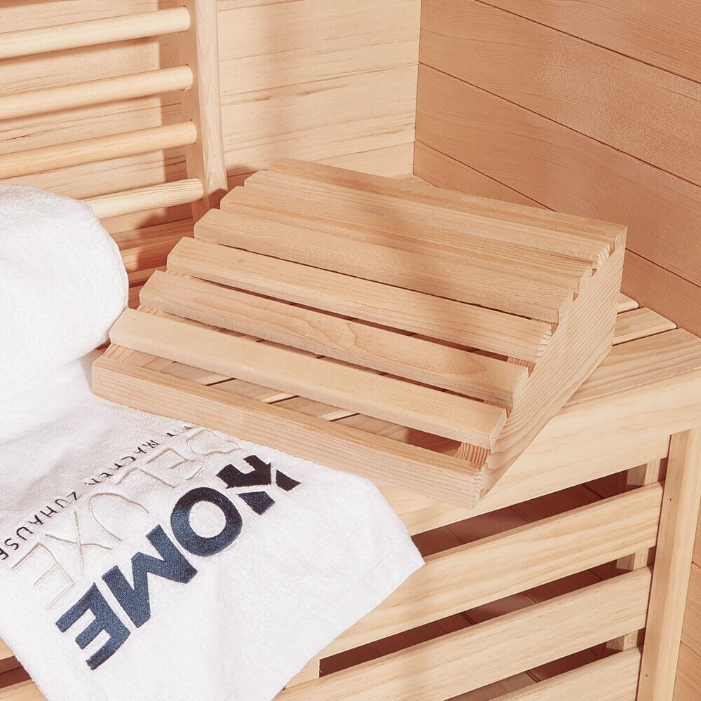 HOME DELUXE Sauna Kopfkissen Nackenstütze SERI