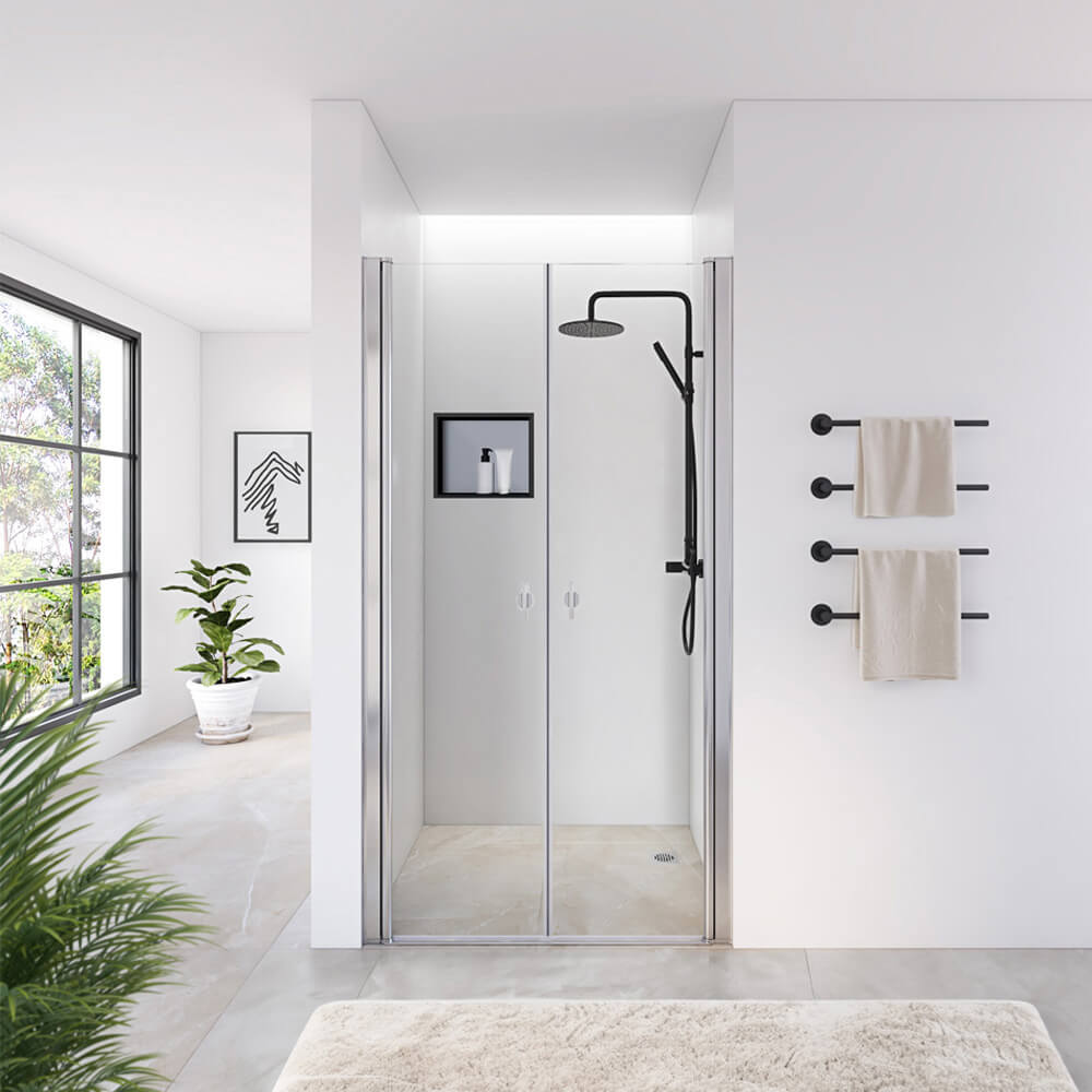 HOME DELUXE Pendelt&uuml;r Klarglas LAVEA 