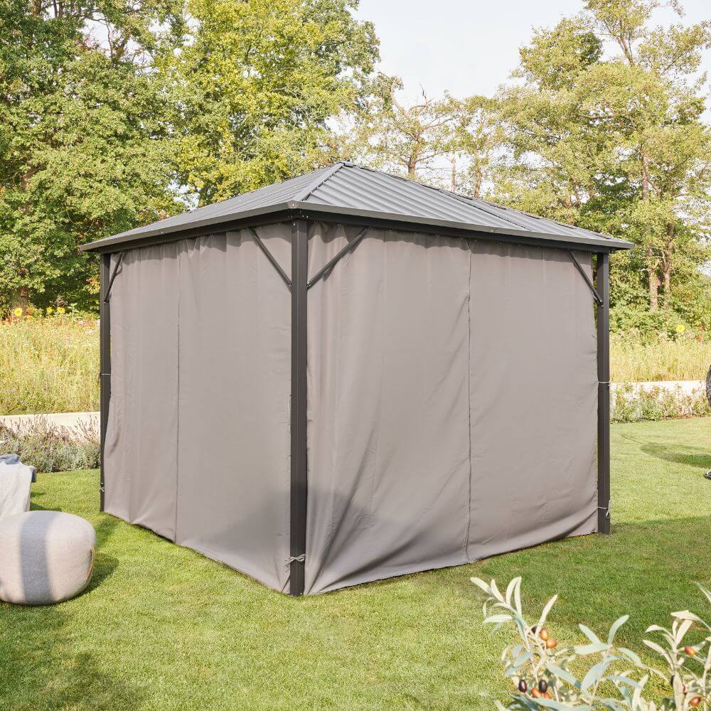 HOME DELUXE Pavillon AZUR - Vorh&auml;nge 