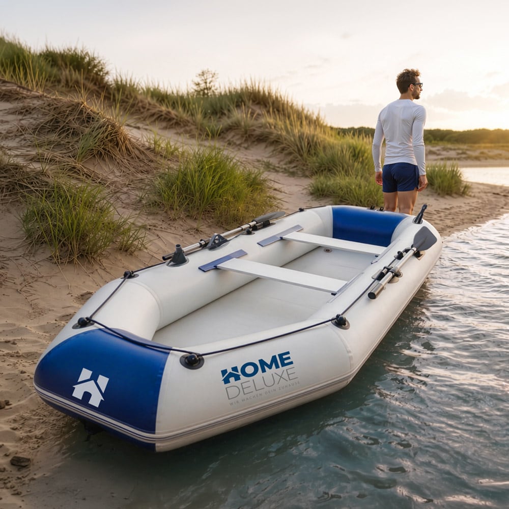 HOME DELUXE Schlauchboot mit Motor PIKE S 