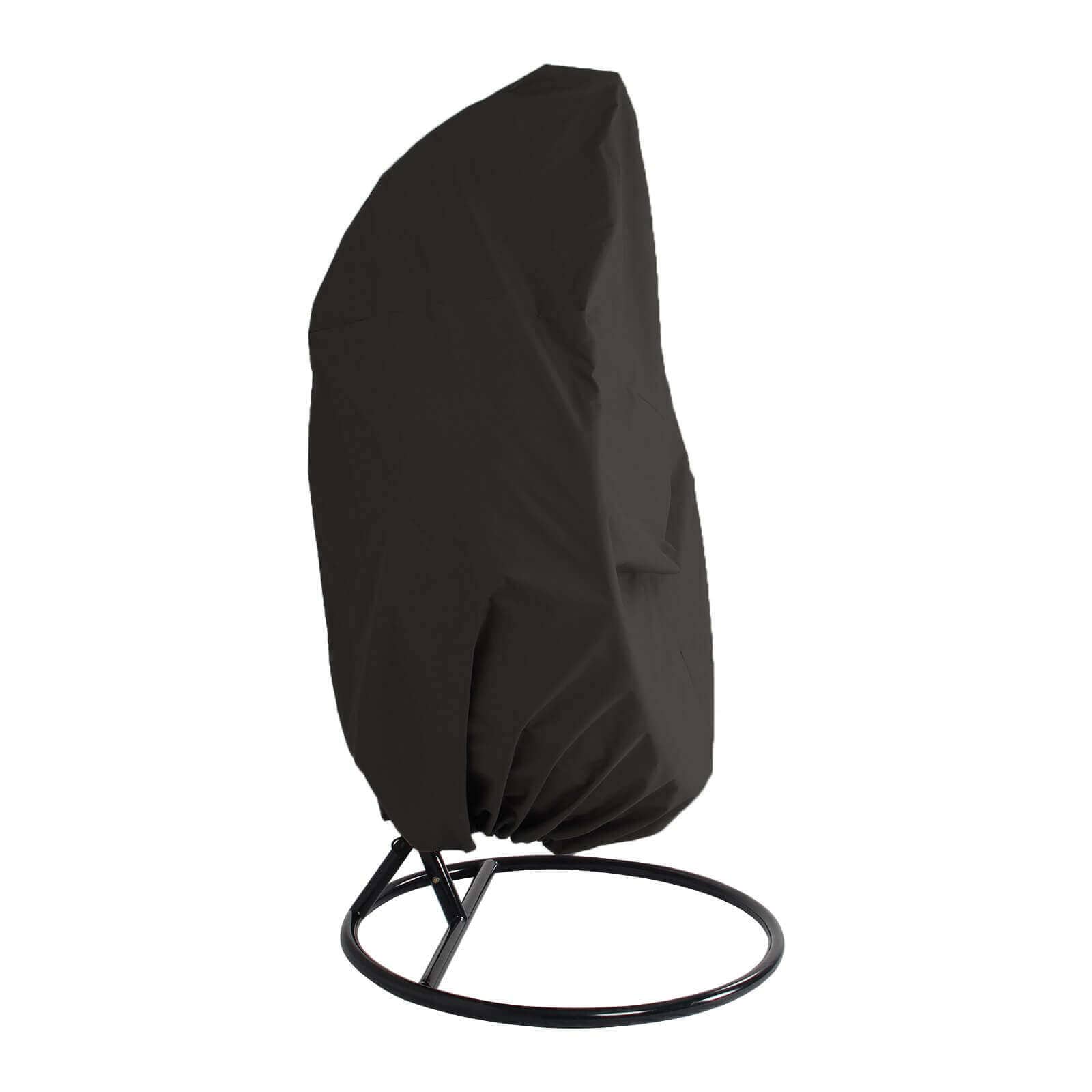 HOME DELUXE Regenabdeckung f&uuml;r H&auml;ngesessel CAPE CIELO - Schwarz 