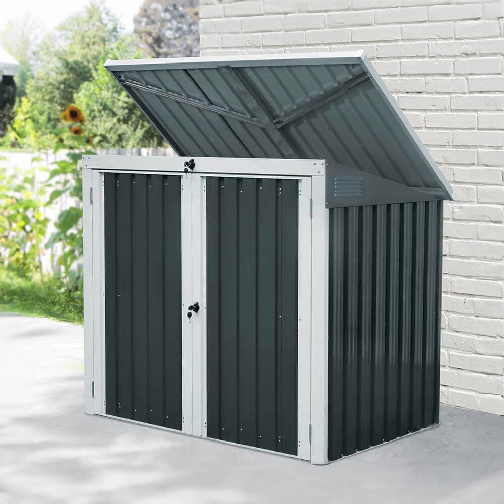HOME DELUXE M&uuml;lltonnenbox BASURA M - 2x 240L 
