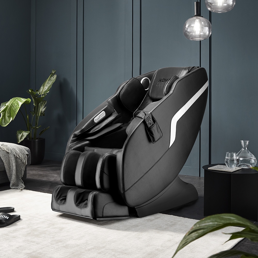 HOME DELUXE Massagesessel mit Zero-Gravity-Funktion KELSO - Schwarz 