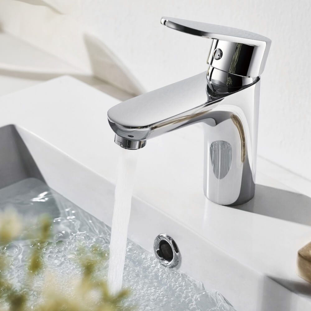 HOME DELUXE Waschtischarmatur RADIANT Chrome 
