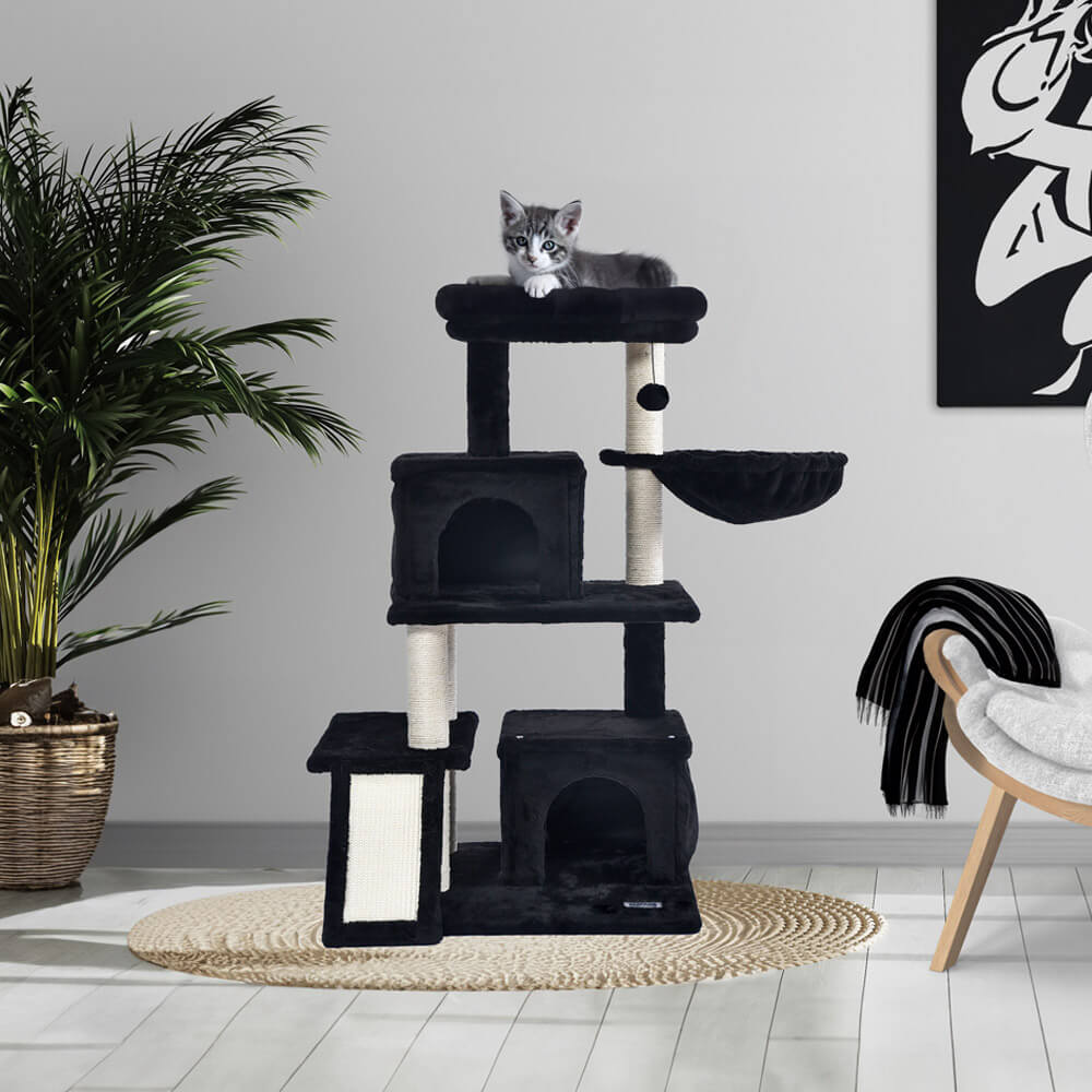 HOME DELUXE Kratzbaum RUBY Schwarz 