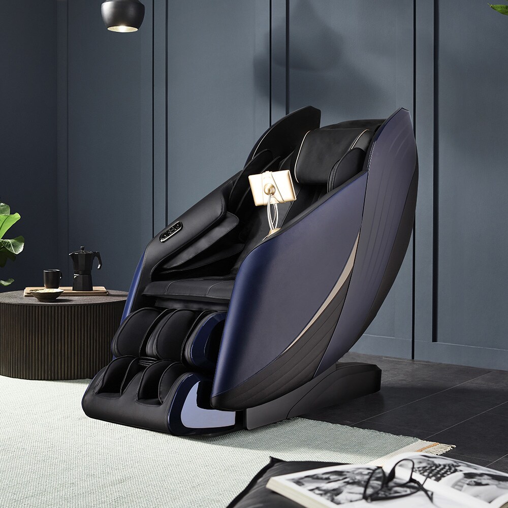 HOME DELUXE Massagesessel mit Zero-Gravity-Funktion HYLOS - Blau 