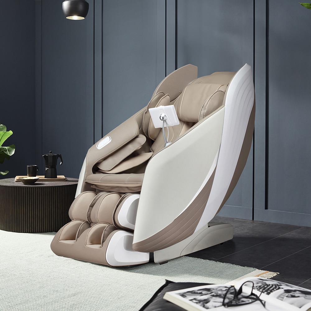 HOME DELUXE Massagesessel mit Zero-Gravity-Funktion HYLOS - Khaki 