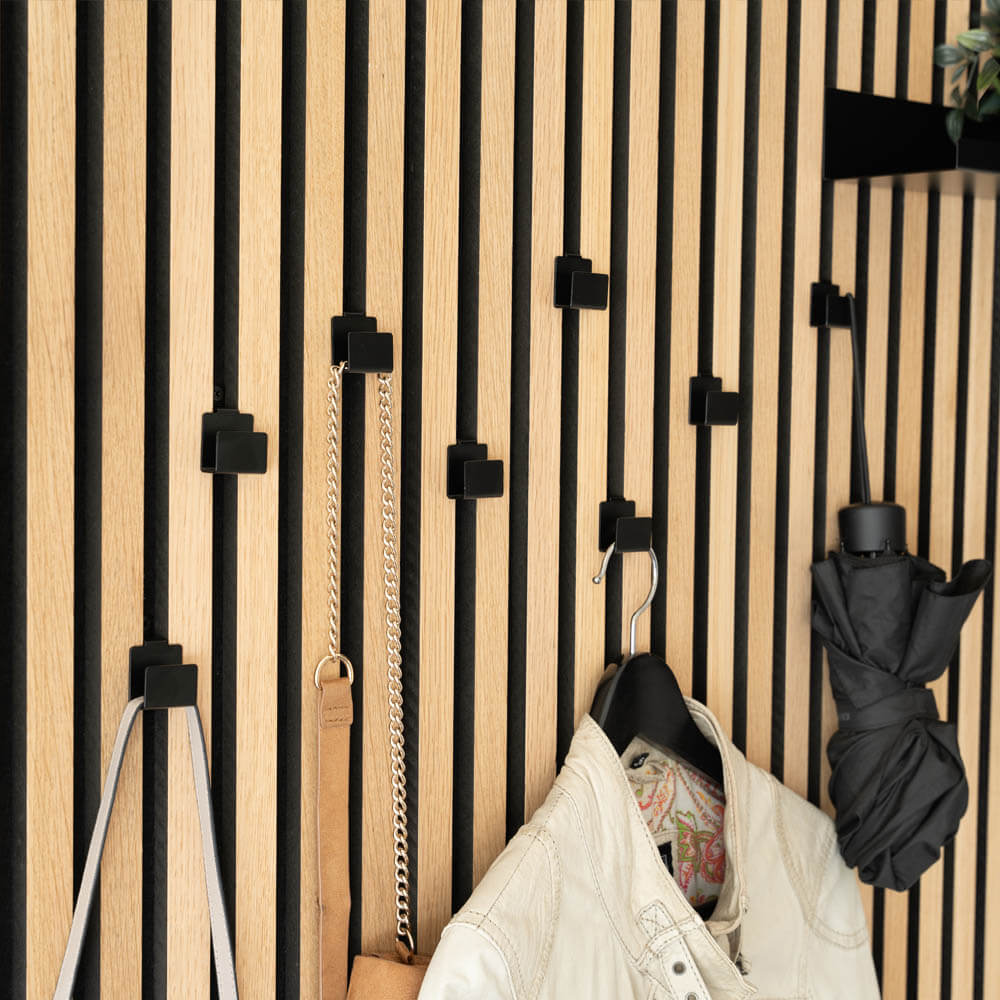 HOME DELUXE Haken f&uuml;r Akustikpaneel SCAF - 8er Set 
