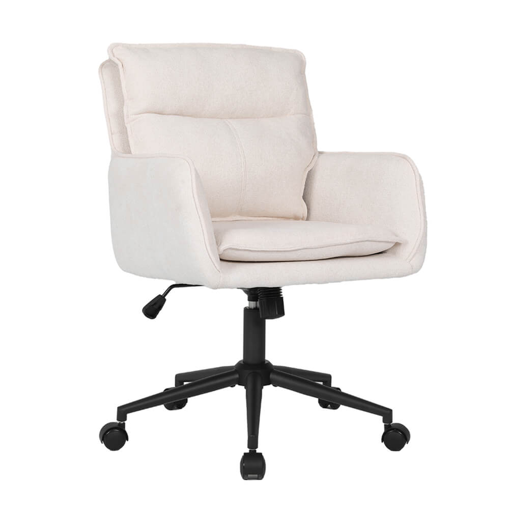 HOME DELUXE B&uuml;rostuhl aus Webstoff CORA - Anthrazit 