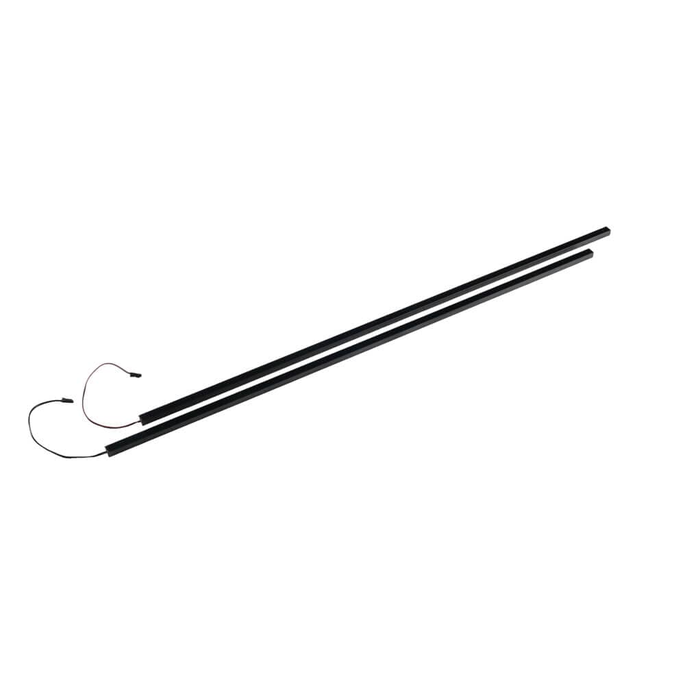 HOME DELUXE LED Lichtleiste f&uuml;r Akustikpaneel NOX - Erg&auml;nzungsset 2 x 80 cm 