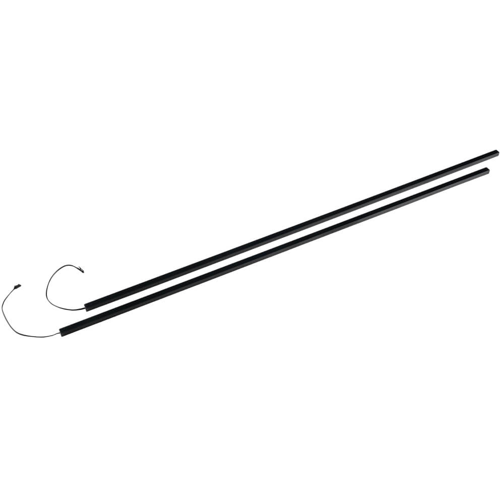 HOME DELUXE LED Lichtleiste f&uuml;r Akustikpaneel NOX - Erg&auml;nzungsset 2 x 100 cm 