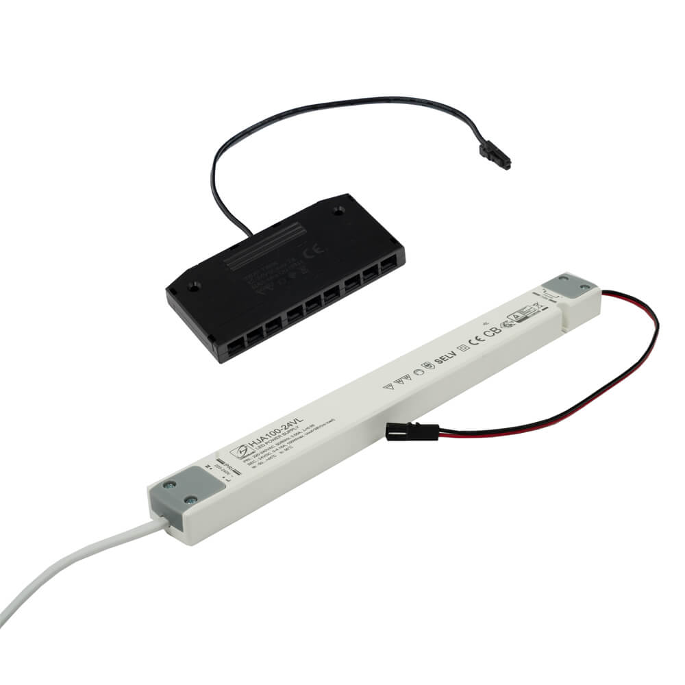 HOME DELUXE LED Lichtleiste f&uuml;r Akustikpaneel NOX - LED-Netzteil 