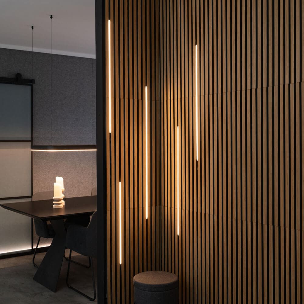 HOME DELUXE LED Lichtleiste f&uuml;r Akustikpaneel NOX - Starterset S 