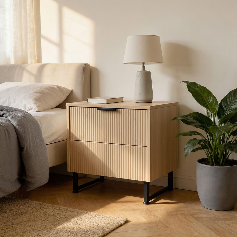 HOME DELUXE Nachttisch NYLA - 45 x 61 cm 