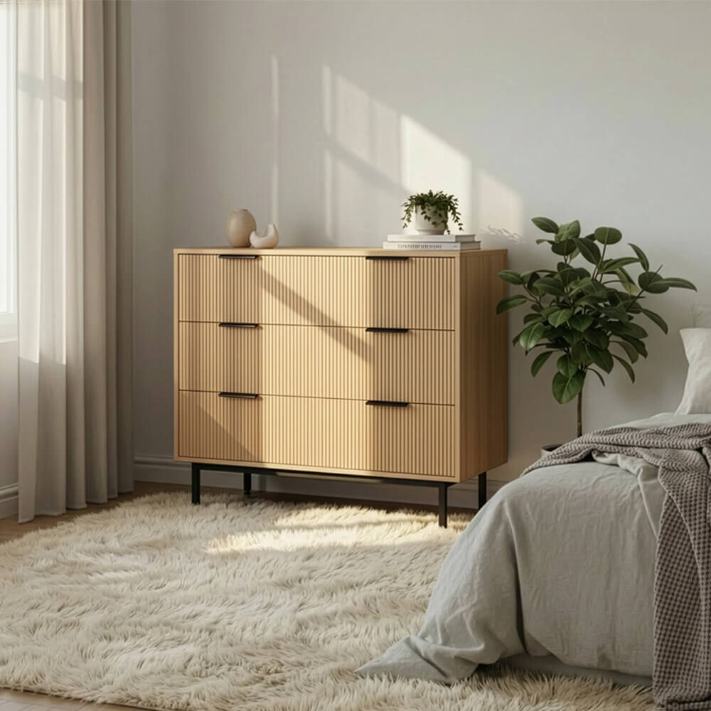 HOME DELUXE Kommode NYLA - 90 x 80 cm