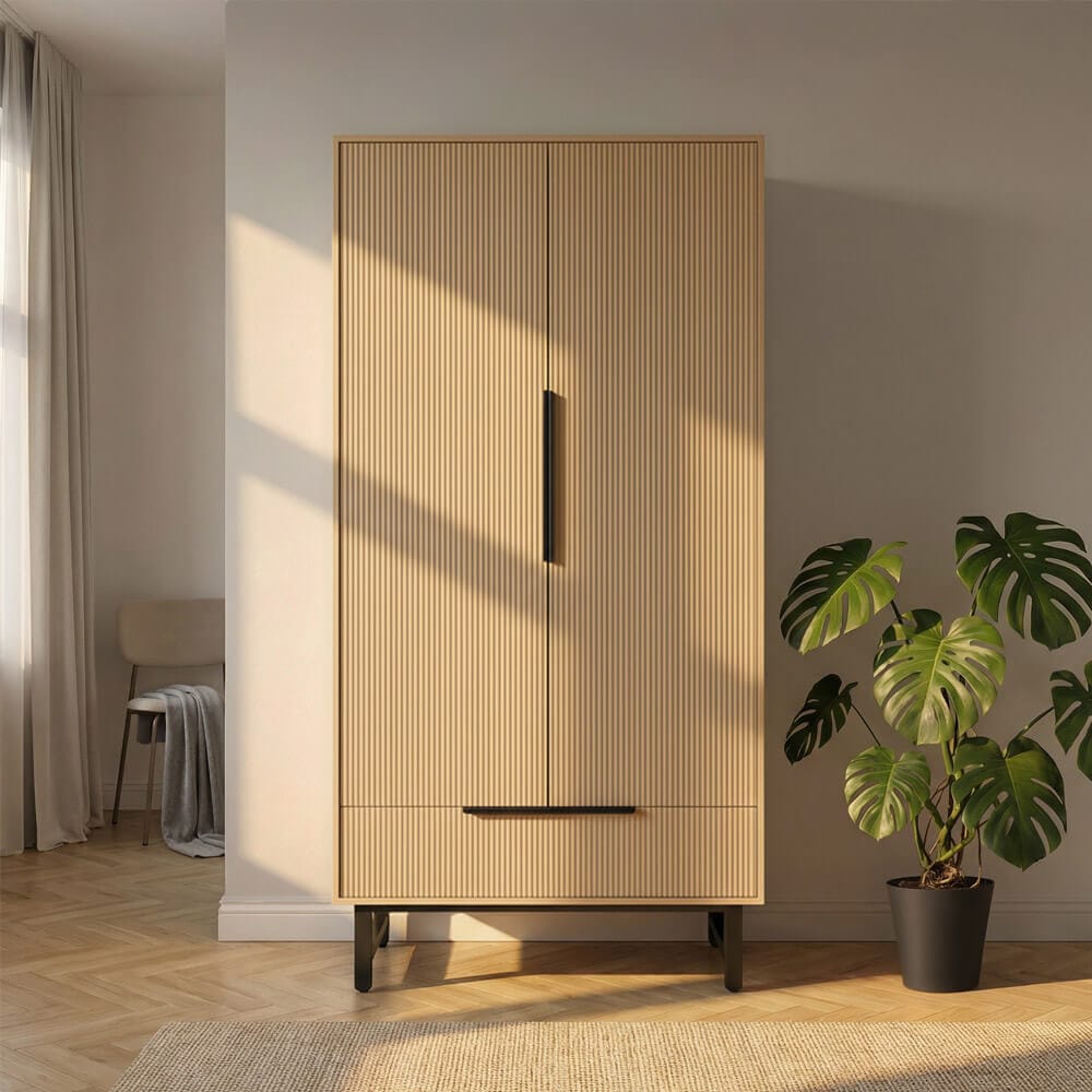 HOME DELUXE Kleiderschrank NYLA - 150 x 200 cm 