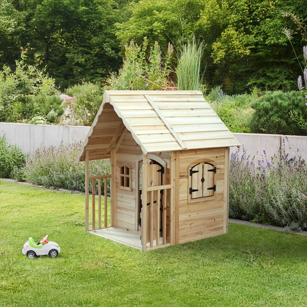 HOME DELUXE Spielhaus aus Holz KIMI - Natur 