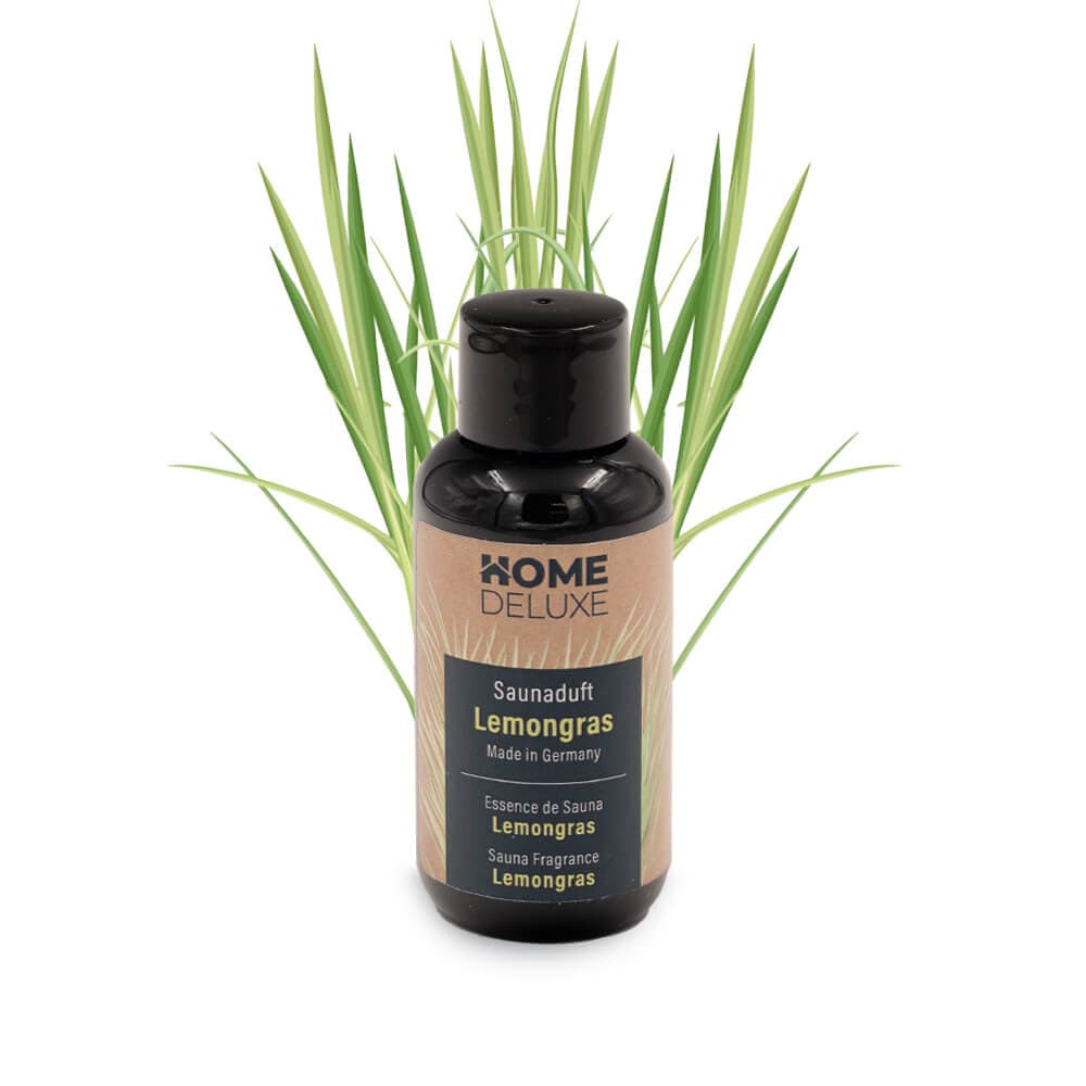 HOME DELUXE Saunaduft 1er Set ZEN Lemongras - 250 ml 