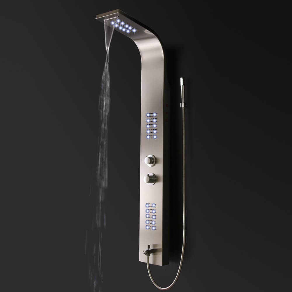 HOME DELUXE LED Duschpaneel mit Regendusche ORINOCO 