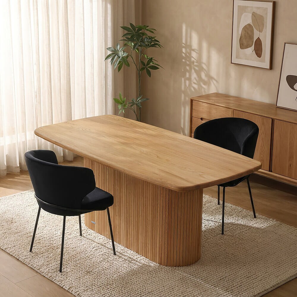 HOME DELUXE Esstisch Eiche geölt RABOS Natur - 180 x 90 cm