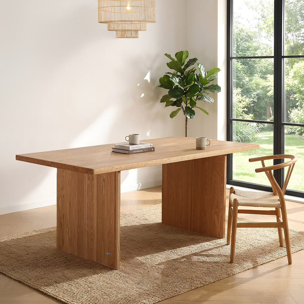 HOME DELUXE Esstisch Eiche ge&ouml;lt FONTAR Natur - 240 x 100 cm 