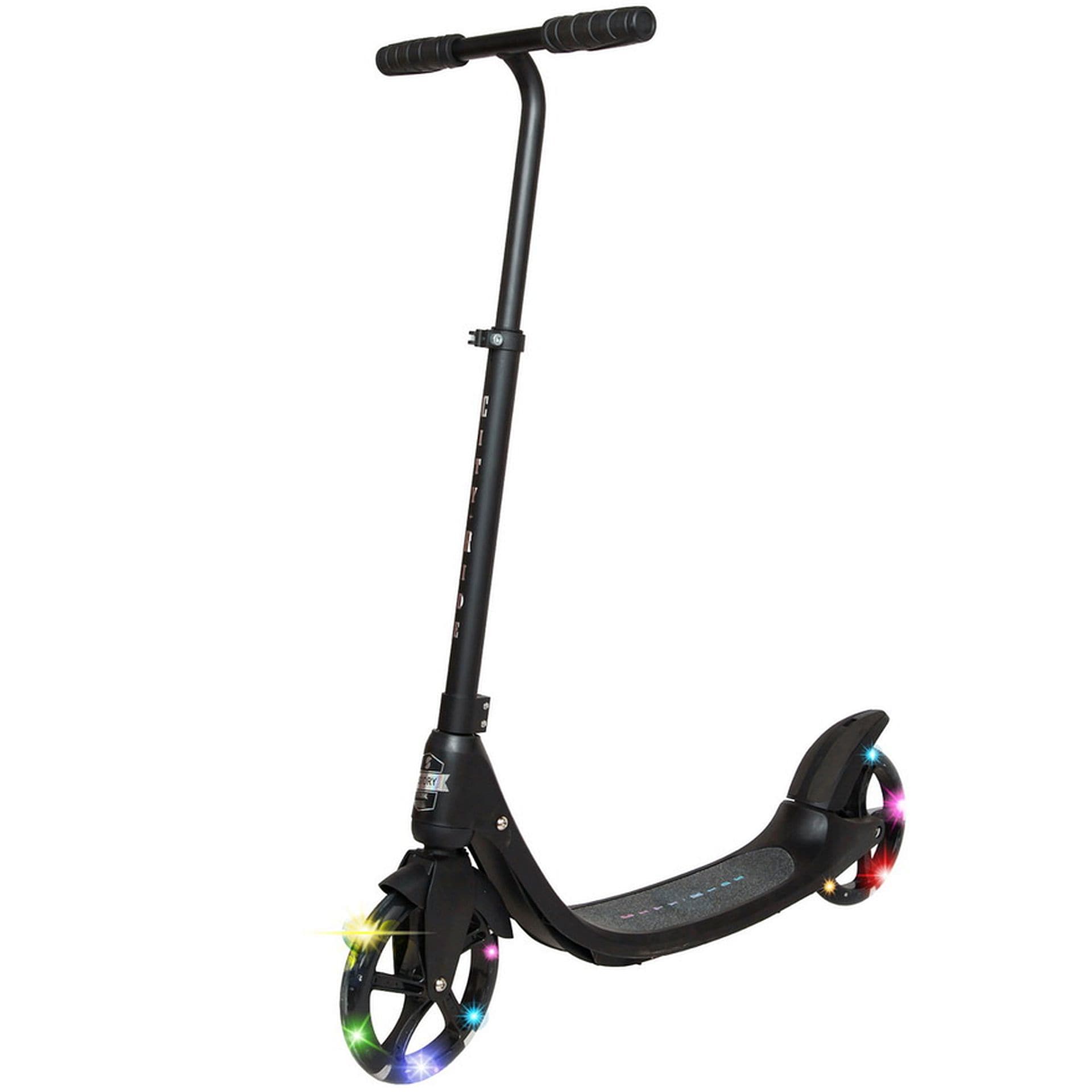 City-Scooter City Ride LED, schwarz 