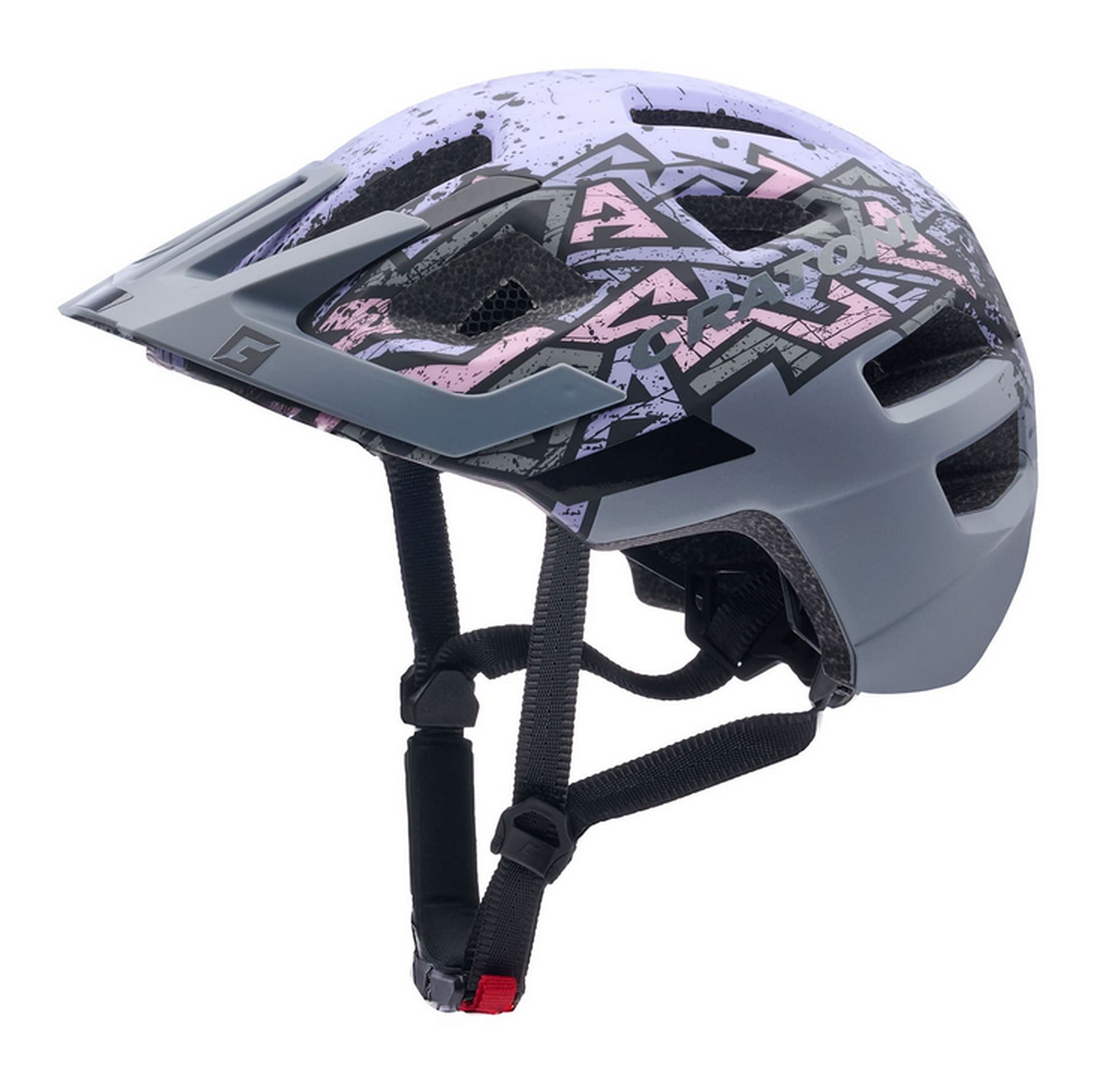 CRATONI Fahrradhelm Maxster Pro, wild lavender matt 