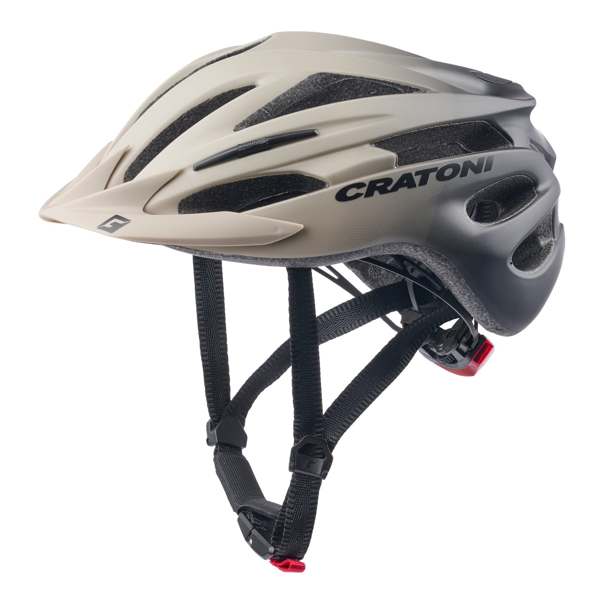 CRATONI Kinder-Fahrradhelm Pacer Jr, sand 