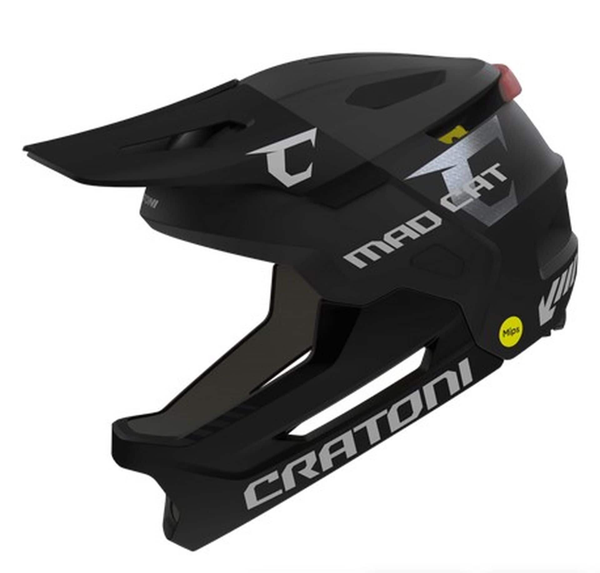 CRATONI MTB-Kinder-/Jugendhelm  Madcat Mips, black matt 