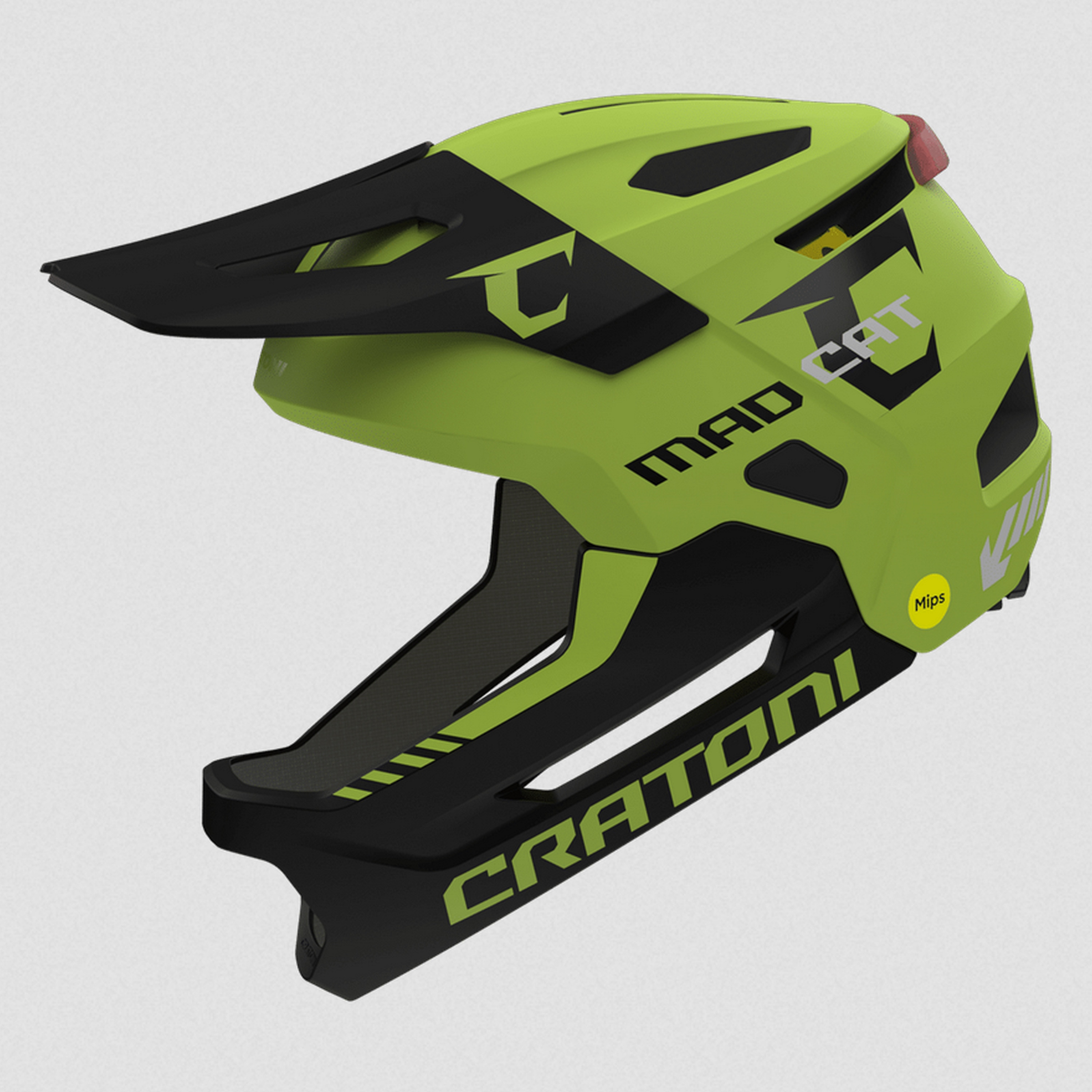 CRATONI MTB-Kinder-/Jugendhelm  "Madcat Mips", limette 