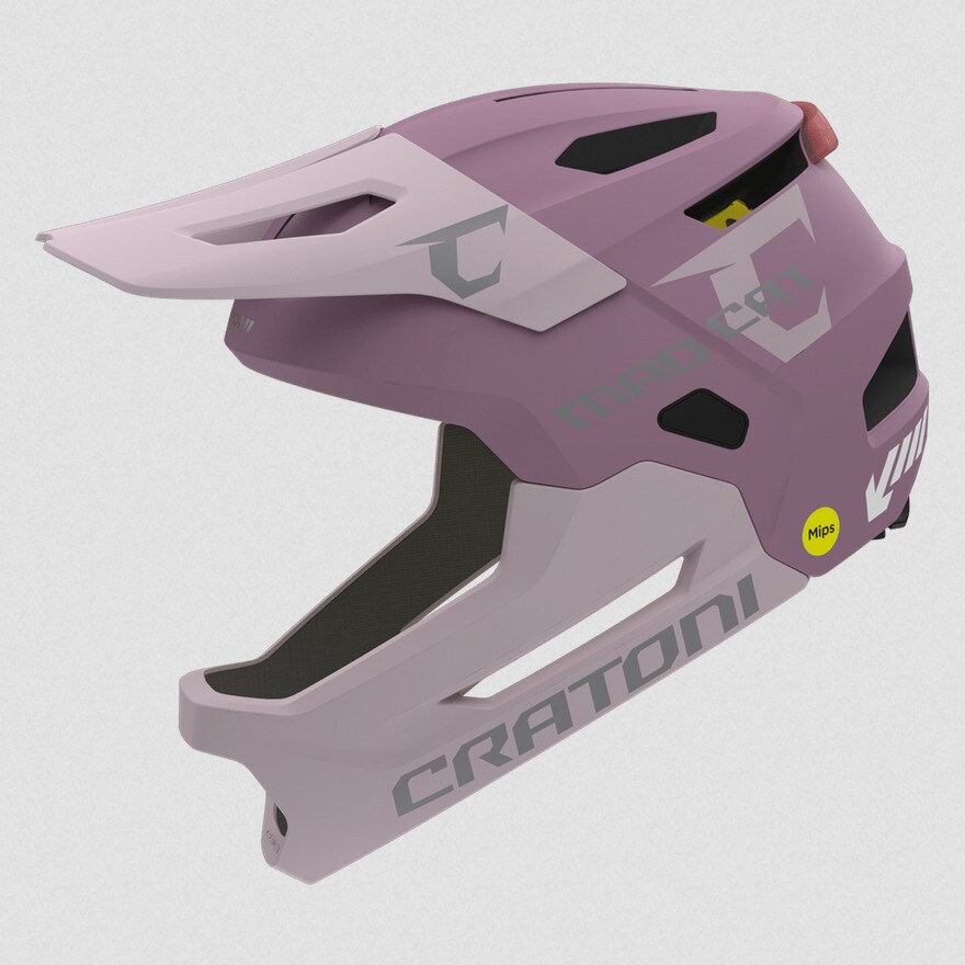 CRATONI MTB-Kinder-/Jugendhelm  "Madcat Mips", rosa 