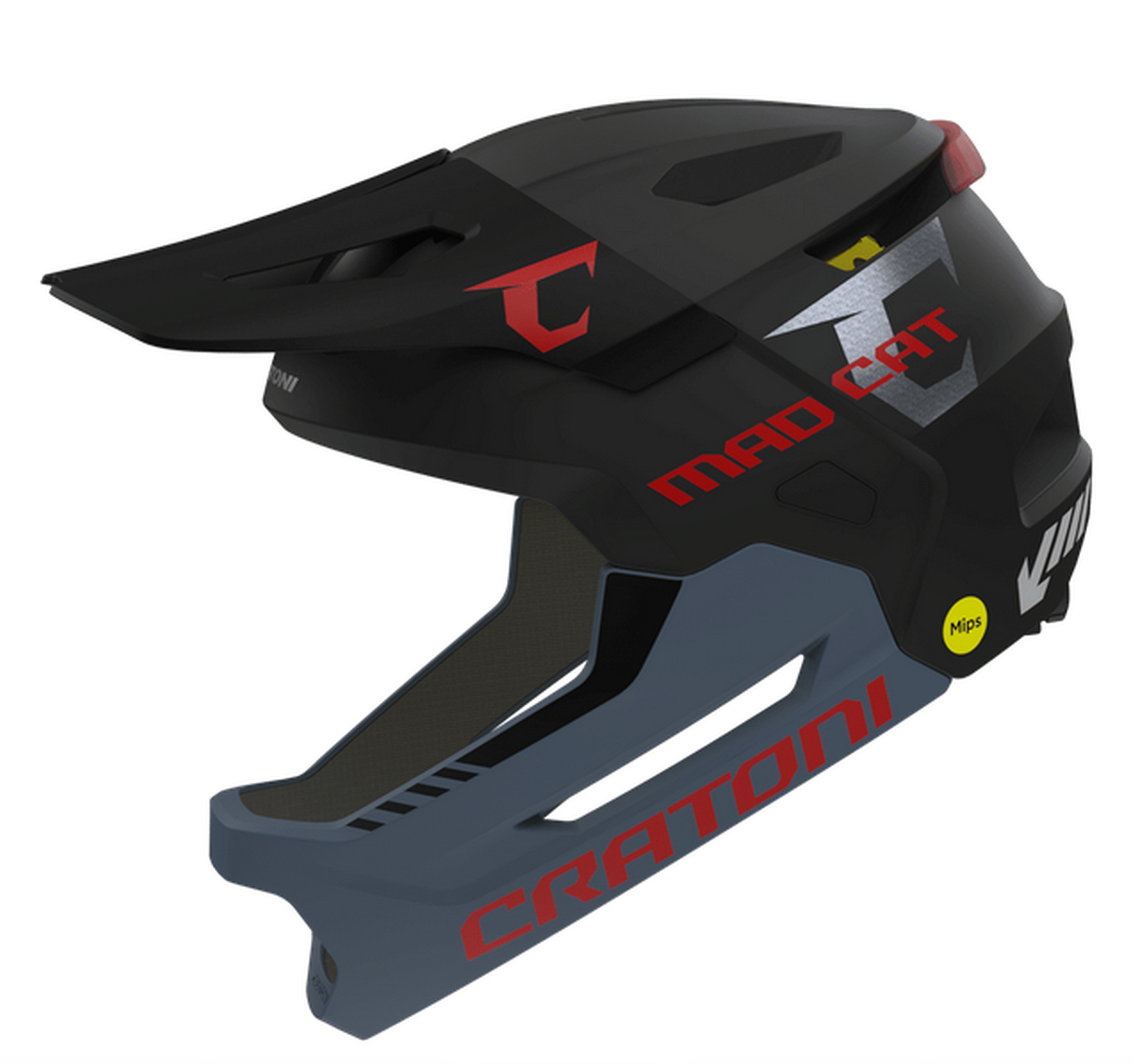 CRATONI MTB-Kinder-/Jugendhelm  "Madcat Mips", grau 