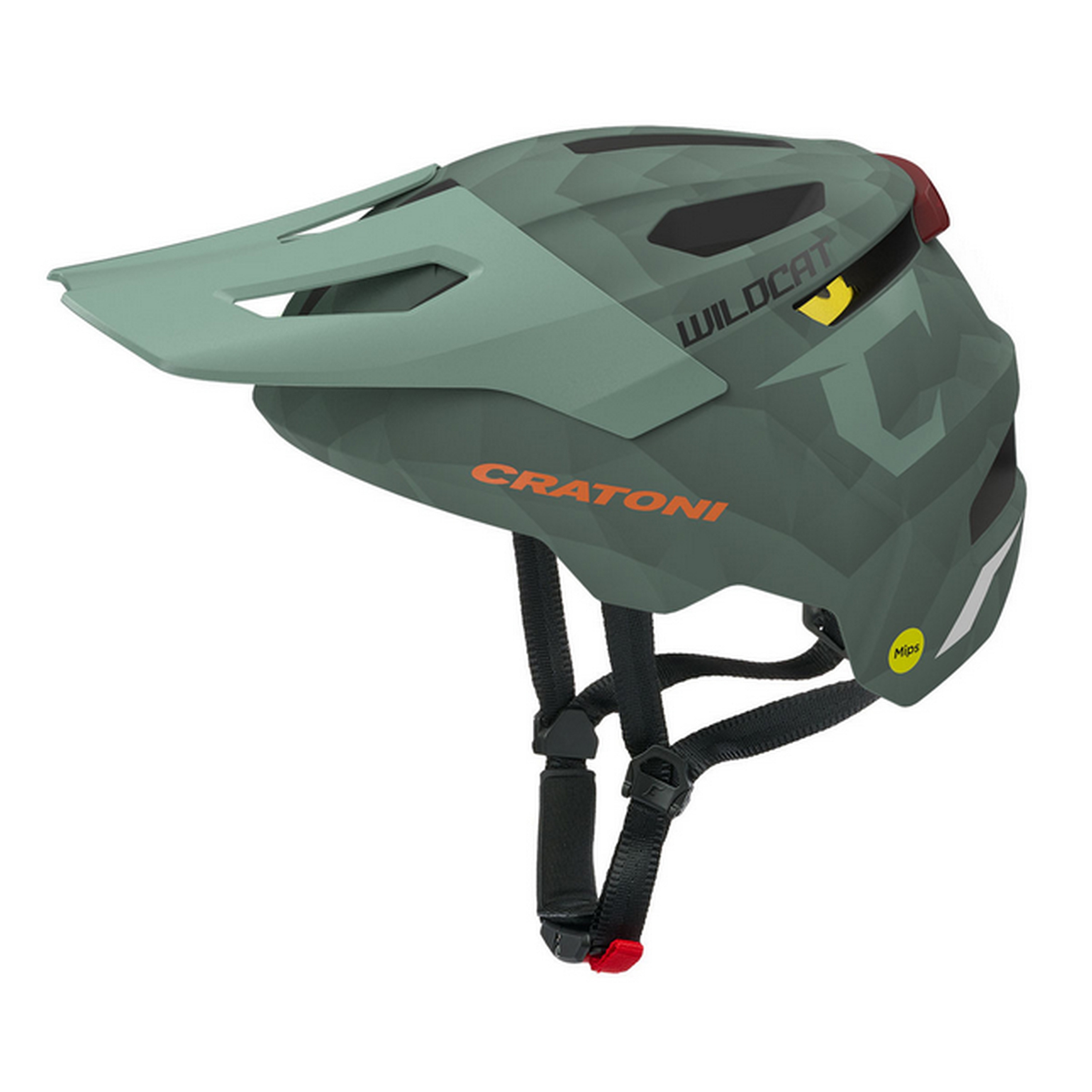 CRATONI Kinder-/Jugendhelm  "WildCat MIPS", salbeigr&uuml;n 