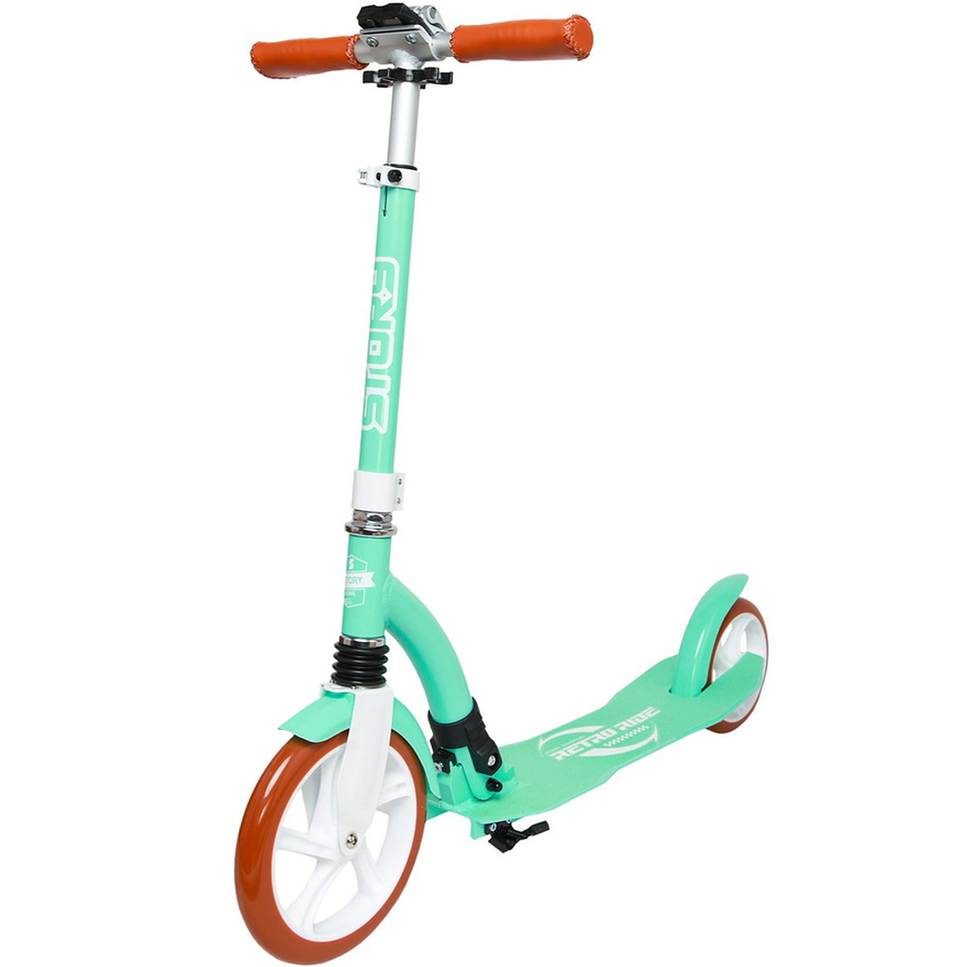 City-Scooter  Retro Ride Foldable Commuter, mint 