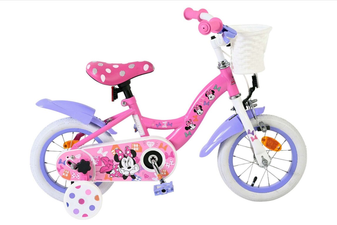 VOLARE Kinderfahrrad  Disney Minnie Cutest Ever!, 14  Zoll 