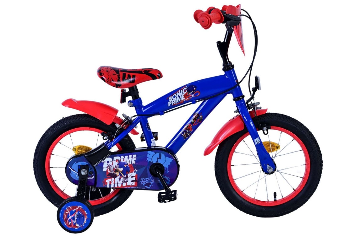 VOLARE Kinderfahrrad  Sonic Prime 14  Zoll, ohne R&uuml;cktrittbremse 