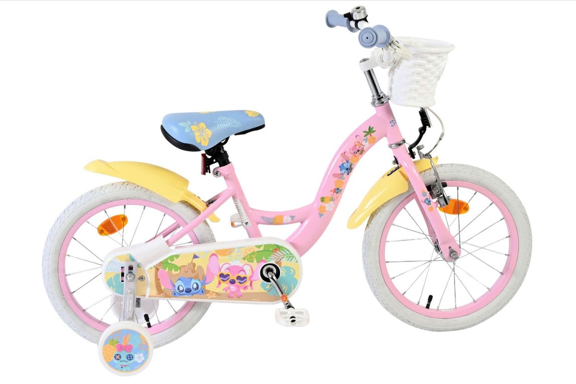 VOLARE Kinderfahrrad Disney Stitch, 16  Zoll 
