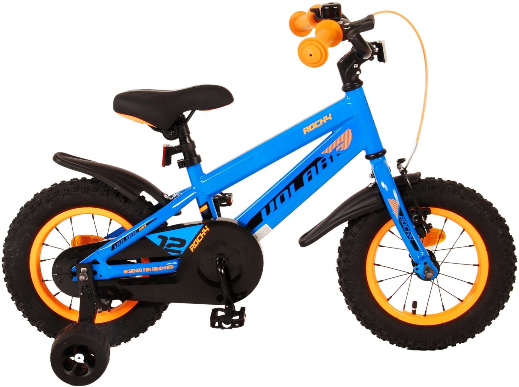 VOLARE Kinderfahrrad Rocky 12 Zoll, blau
