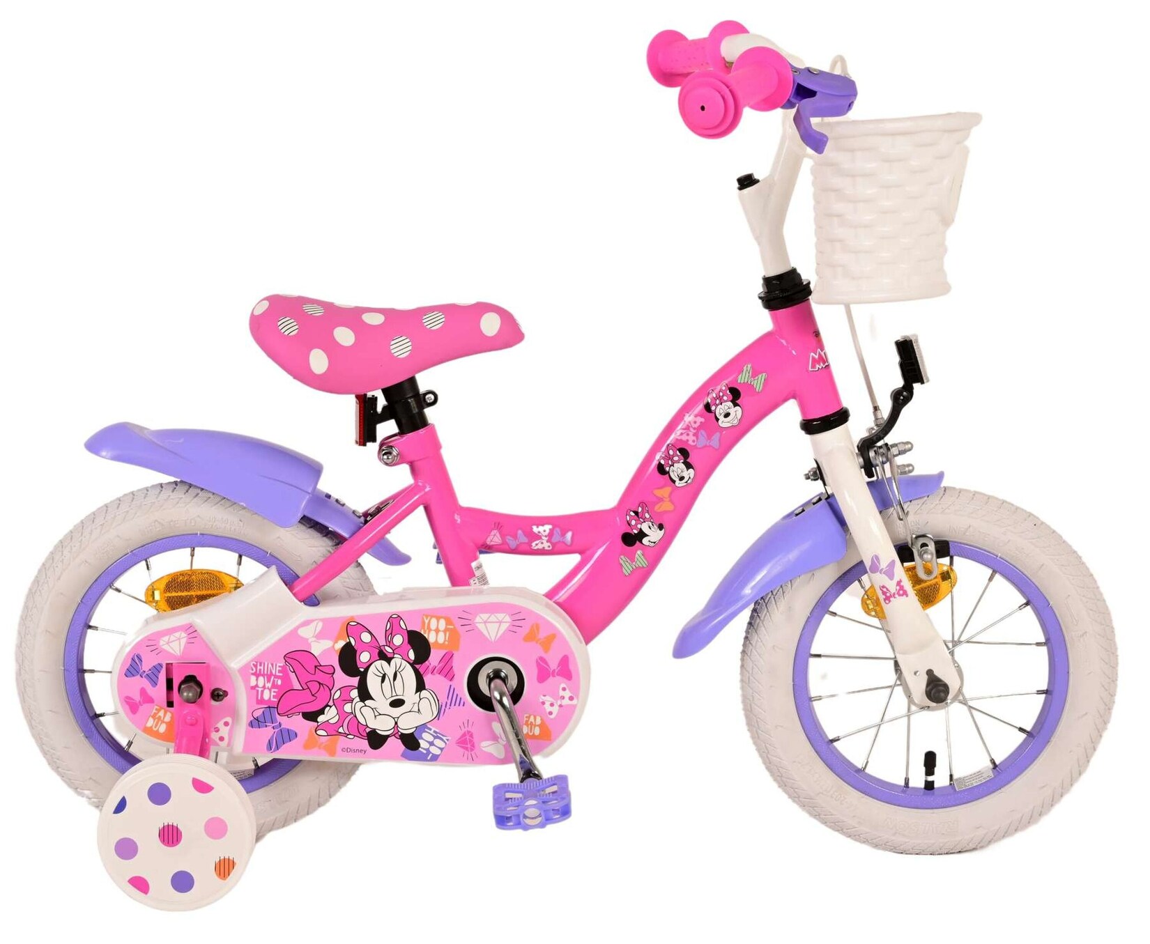VOLARE Kinderfahrrad  Minnie 12 Zoll