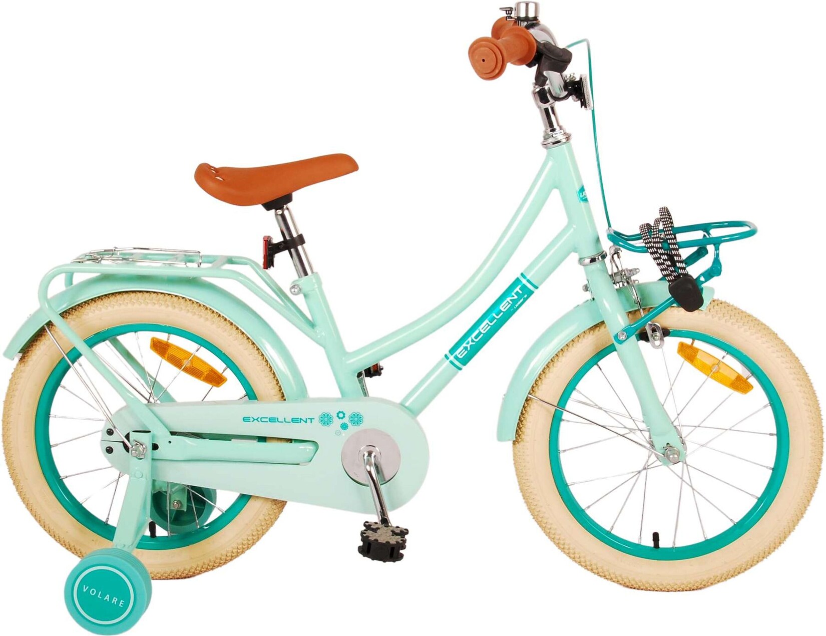 VOLARE Kinderfahrrad Excellent 16 Zoll, grün