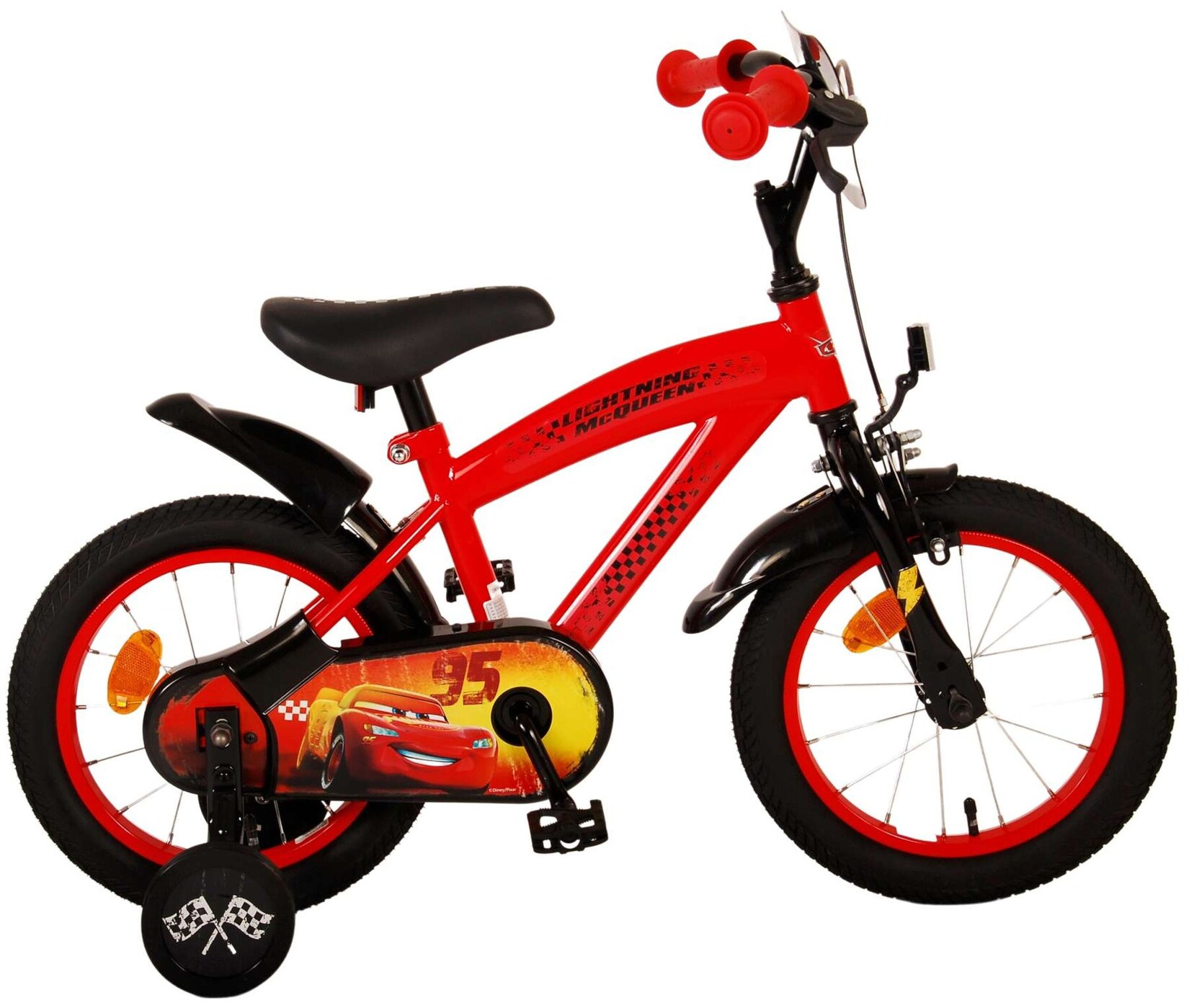 VOLARE Kinderfahrrad Disney Cars 14 Zoll