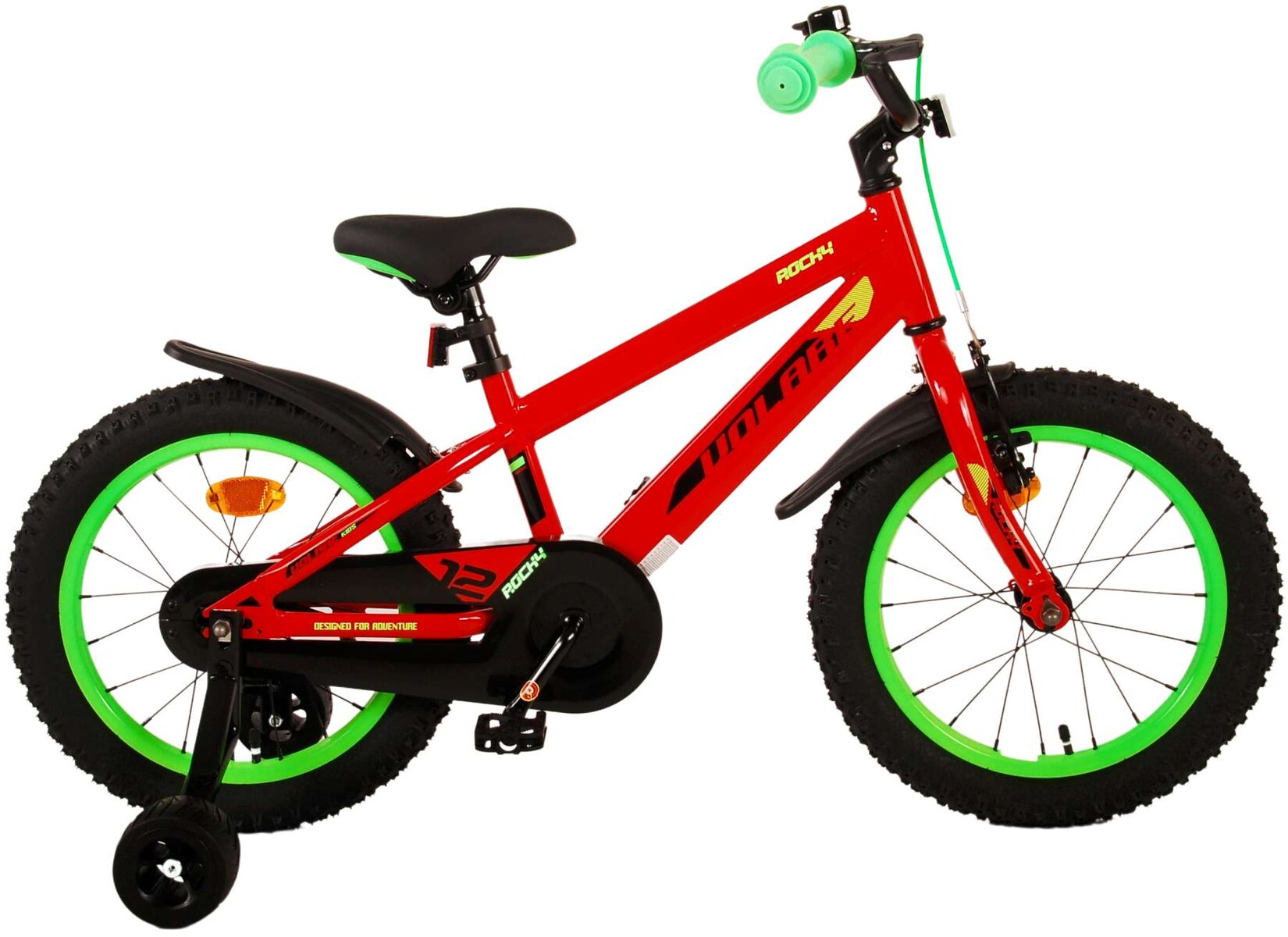 VOLARE Kinderfahrrad Rocky 16 Zoll, rot