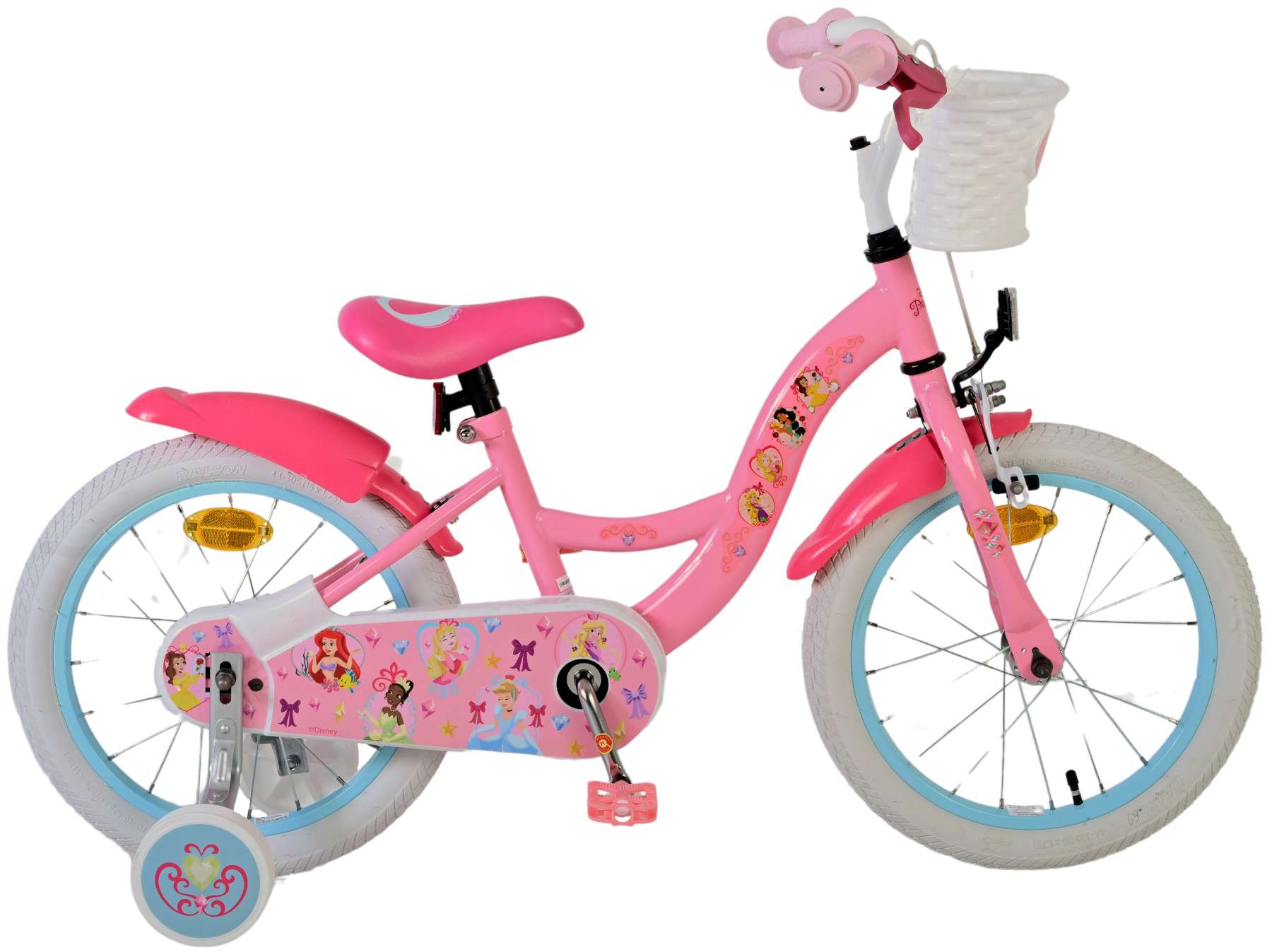 VOLARE Kinderfahrrad  Disney Princess, 16  Zoll 