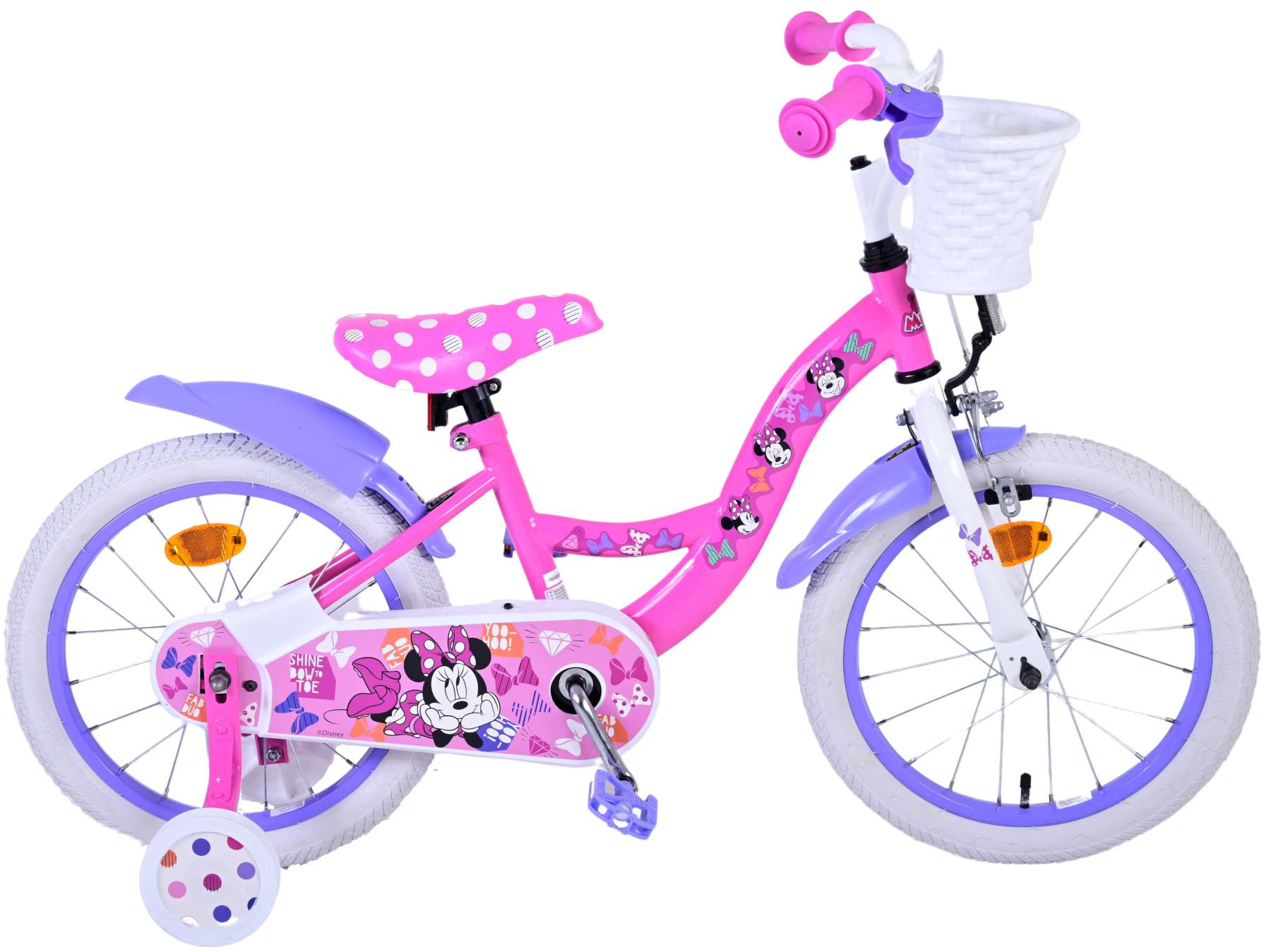 VOLARE Kinderfahrrad  Minnie Cutest Ever!   16 Zoll 