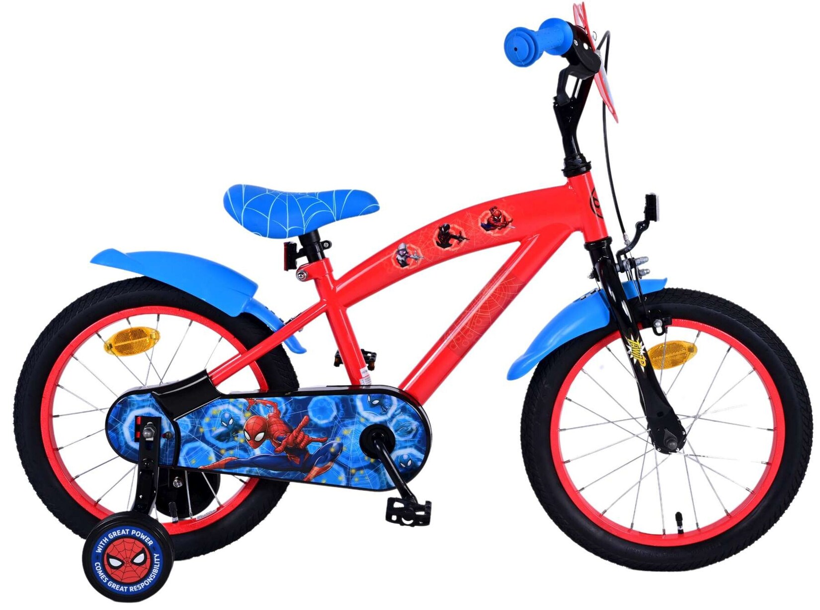VOLARE Kinderfahrrad Spider-Man  16  Zoll