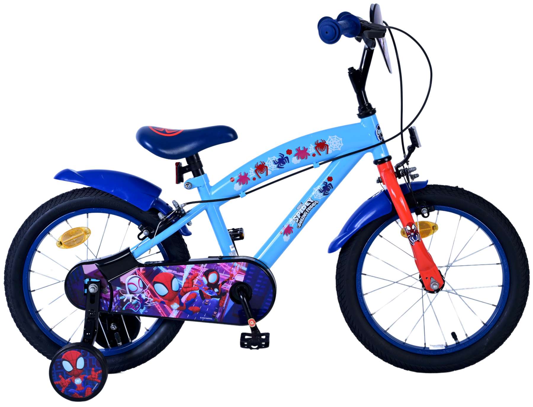 VOLARE Kinderfahrrad  Spidey 16  Zoll, ohne R&uuml;cktrittbremse 